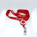 Cordon badge 2 cm Haute gamme recto-verso Option yoyo personaliser
